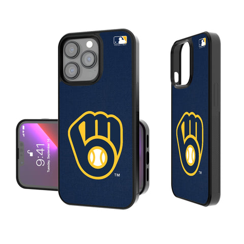 Milwaukee Brewers Solid Bump Phone Case