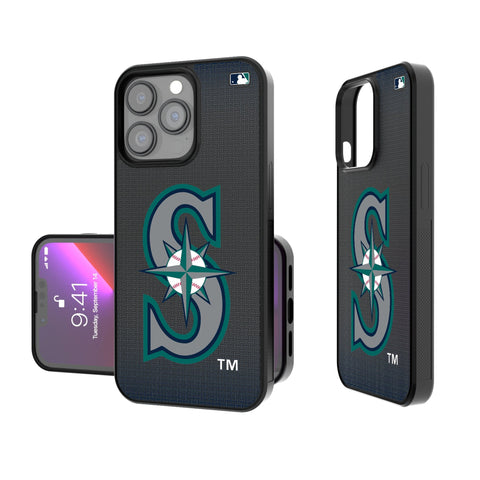 Seattle Mariners Linen Bump Phone Case