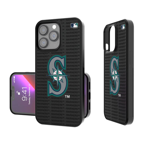 Seattle Mariners Text Backdrop Bump Phone Case