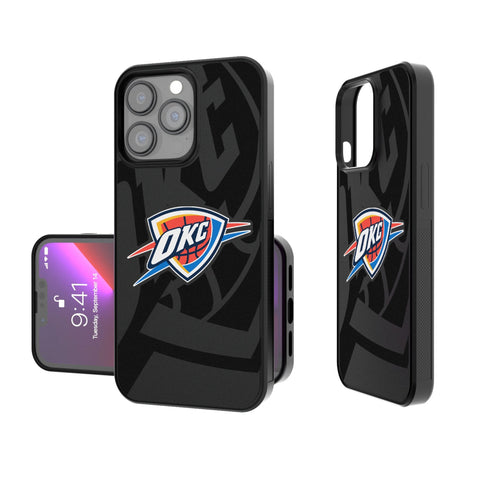 Oklahoma City Thunder Monocolor Tilt Bump Phone Case