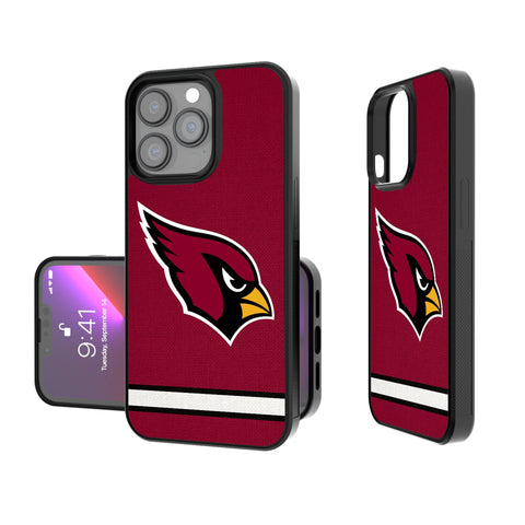 Arizona Cardinals Stripe Bump Phone Case