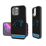 Carolina Panthers Stripe Bump Case-0