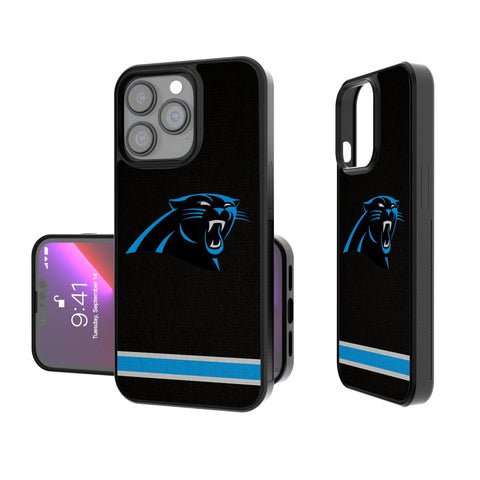 Carolina Panthers Stripe Bump Phone Case