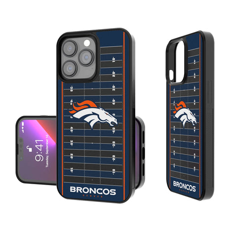 Denver Broncos Football Field Bump Case-0