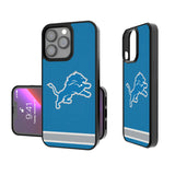 Detroit Lions Stripe Bump Case-0