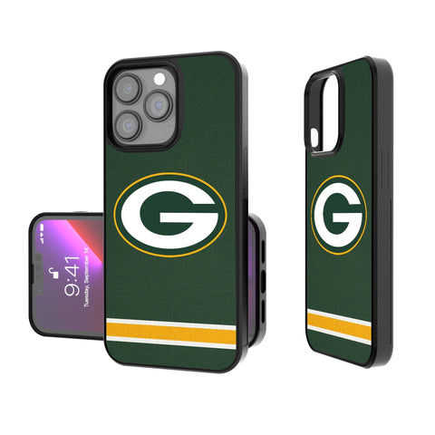 Green Bay Packers Stripe Bump Phone Case