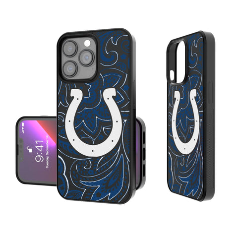 Indianapolis Colts Paisley Bump Phone Case