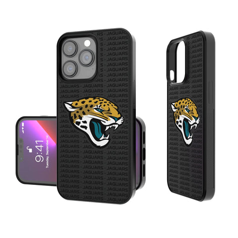 Jacksonville Jaguars Text Backdrop Bump Phone Case