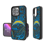 Los Angeles Chargers Paisley Bump Phone Case