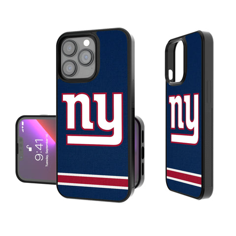 New York Giants Stripe Bump Phone Case