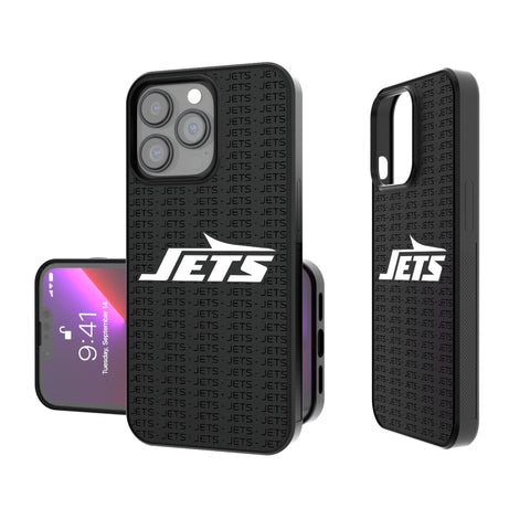 New York Jets Text Backdrop Bump Phone Case