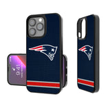 New England Patriots Stripe Bump Phone Case