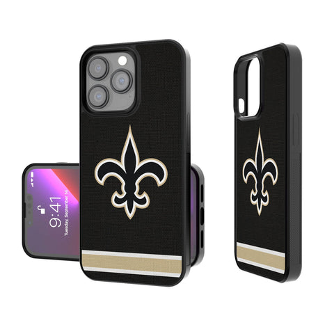 New Orleans Saints Stripe Bump Case-0