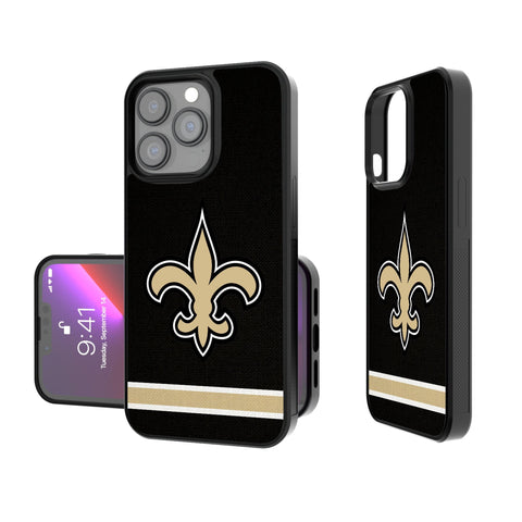 New Orleans Saints Stripe Bump Phone Case