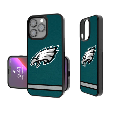Philadelphia Eagles Stripe Bump Phone Case