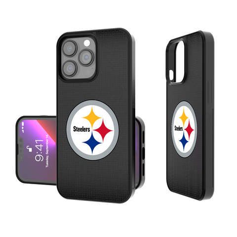 Pittsburgh Steelers Linen Bump Phone Case-0