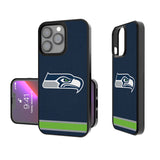 Seattle Seahawks Stripe Bump Case-0