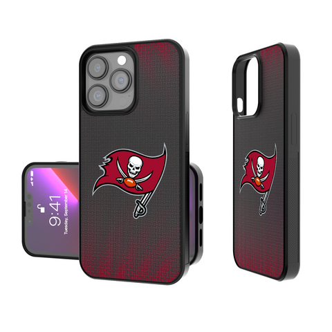 Tampa Bay Buccaneers Linen Bump Phone Case-0