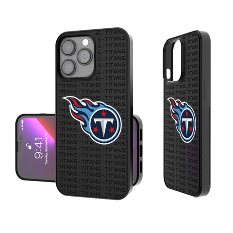 Tennessee Titans Text Backdrop Bump Phone Case