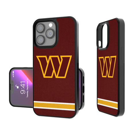 Washington Commanders Stripe Bump Phone Case