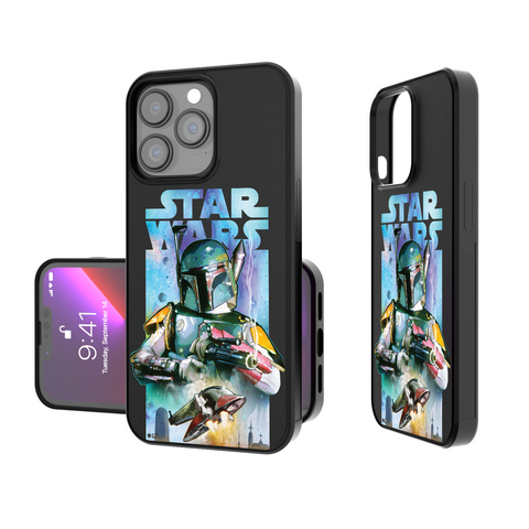 Star Wars Boba Fett Portrait Collage Bump Phone Case