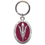 Arizona State University Pitch Fork Logo Key Chain