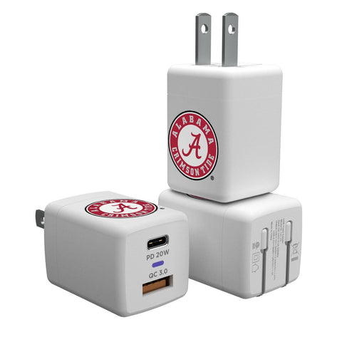 Alabama Crimson Tide Insignia USB A/C Charger-0