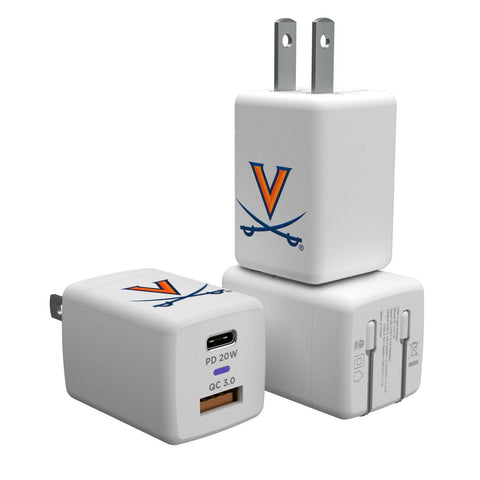 Virginia Cavaliers Insignia USB A/C Charger-0