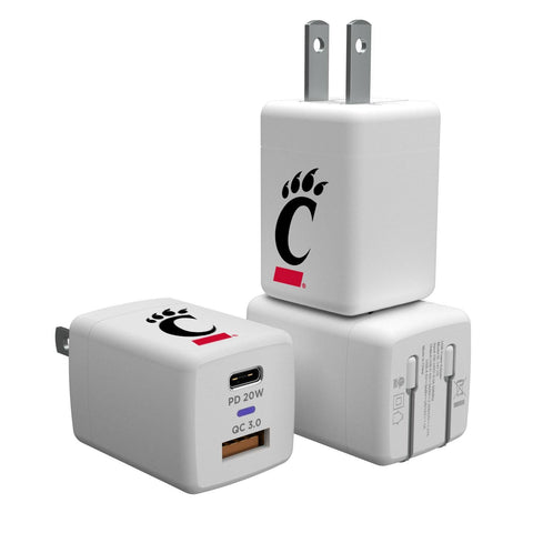 Cincinnati Bearcats Insignia USB A/C Charger-0