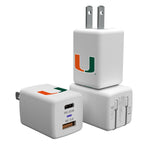 Miami Hurricanes Insignia USB A/C Charger-0