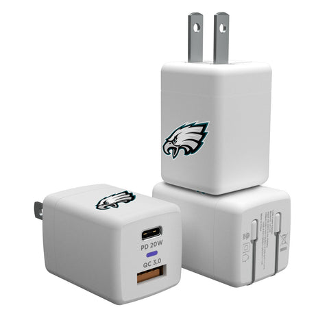 Philadelphia Eagles Insignia USB A and C Charger-0