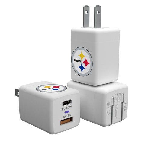 Pittsburgh Steelers Insignia USB A/C Charger