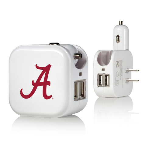 Alabama Crimson Tide Insignia 2 in 1 USB Charger-0