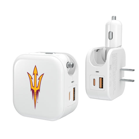 Arizona State University Sun Devils Insignia 2 in 1 USB Charger-0