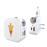 Arizona State University Sun Devils Insignia 2 in 1 USB Charger