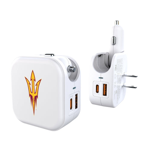 Arizona State University Sun Devils Insignia 2 in 1 USB Charger