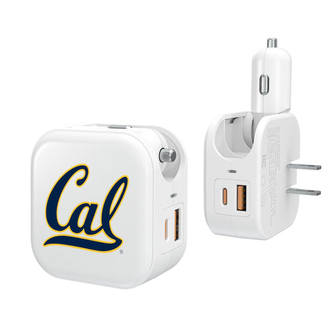 University of California Berkeley Golden Bears Insignia 2 in 1 USB Charger-0
