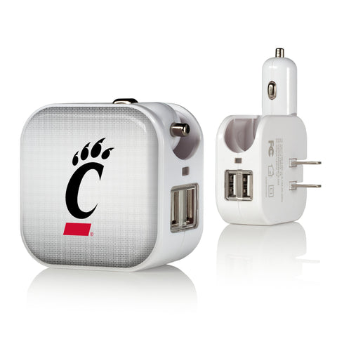 Cincinnati Bearcats Linen 2 in 1 USB Charger-0