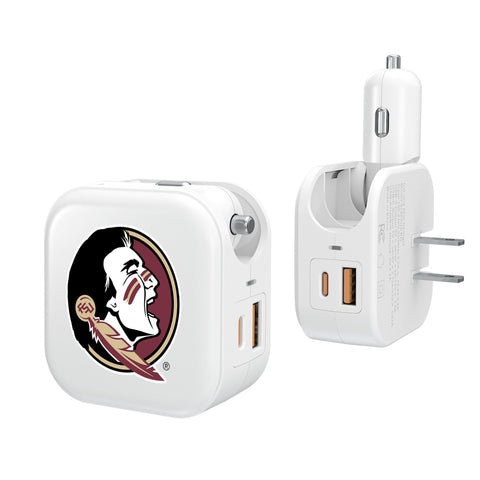Florida State University Seminoles Insignia 2 in 1 USB Charger