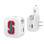 Stanford University Cardinal Insignia 2 in 1 USB Charger-0