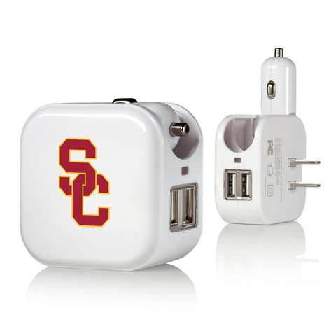 Southern California Trojans Insignia 2 in 1 USB Charger-0