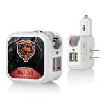 Chicago Bears 1946 Historic Collection Legendary 2 in 1 USB Charger-0