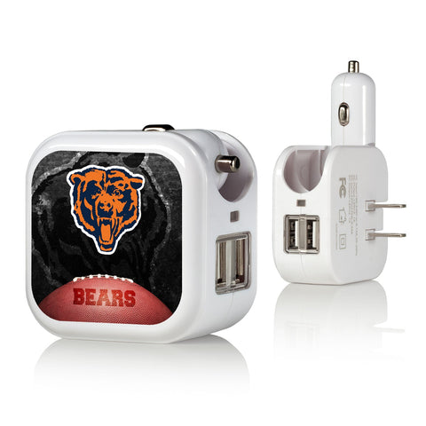 Chicago Bears 1946 Historic Collection Legendary 2 in 1 USB Charger-0