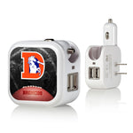 Denver Broncos 1993-1996 Historic Collection Legendary 2 in 1 USB Charger-0