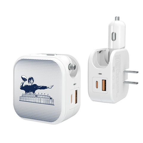 New York Giants 1960-1966 Historic Collection Linen 2 in 1 USB Charger