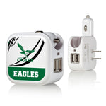 Philadelphia Eagles 1973-1995 Historic Collection Passtime 2 in 1 USB Charger-0