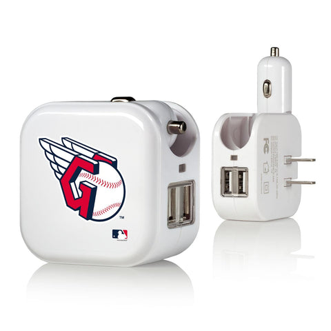 Cleveland Guardians Insignia 2 in 1 USB Charger-0