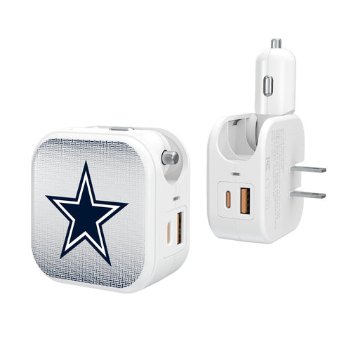 Dallas Cowboys Linen 2 in 1 USB Charger