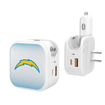 Los Angeles Chargers Linen 2 in 1 USB Charger-0