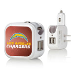 Los Angeles Chargers Football 2 in 1 USB Charger-0